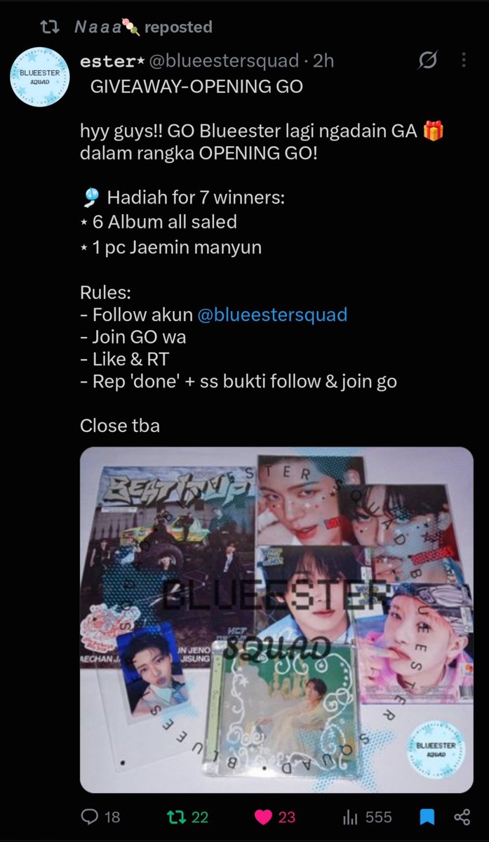 bluesunkissed's tweet photo. @blueestersquad done https://t.co/Y9iIKjTspC