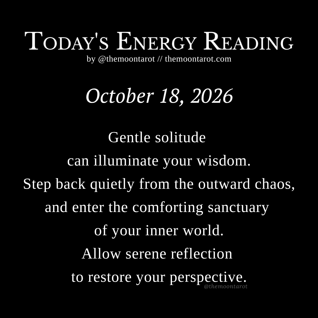 themoontarot_'s tweet photo. Today's Energy Reading: October 18, 2026 https://t.co/DS2rlfsicg