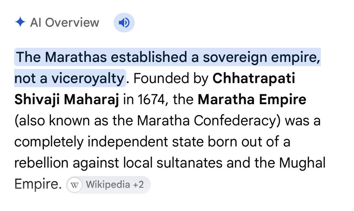 Somnath_apple's tweet photo. @Rocks___001 @magadh_updates @grok Maratha Empire https://t.co/Q0KrqjCUOe