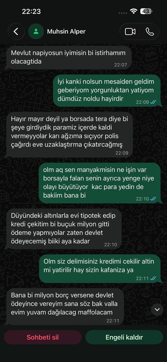 DailyFinansX's tweet photo. Arakadaşından borç isteyen TERA Mağduru "Karı ağzıma sıçıyor polis çağırdı eve.." https://t.co/7ERAaqlbIV