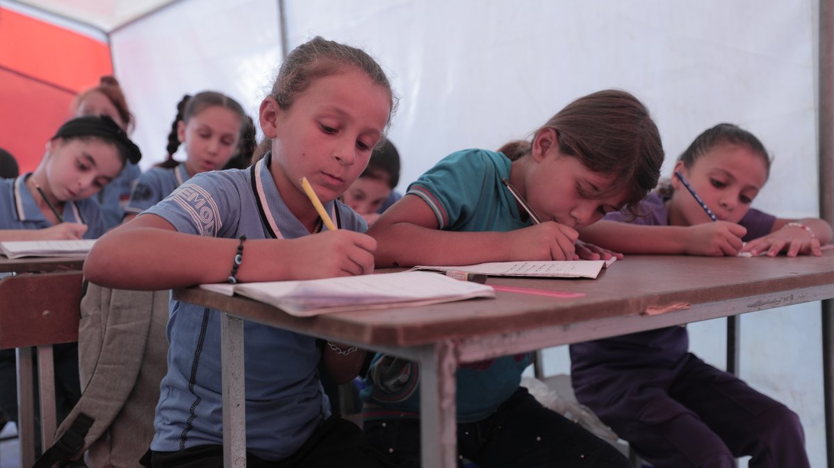 GlobalHayat's tweet photo. 🇵🇸 Di sebalik khemah sederhana, impian anak-anak Gaza terus hidup.

Alhamdulillah, 240 pelajar menerima manfaat melalui Projek Pendidikan Gaza oleh Global Hayat.

Ayuh, teruskan sokongan kita agar lebih ramai anak-anak Gaza berpeluang menuntut ilmu. ❤️ https://t.co/bO99UJ06Pm