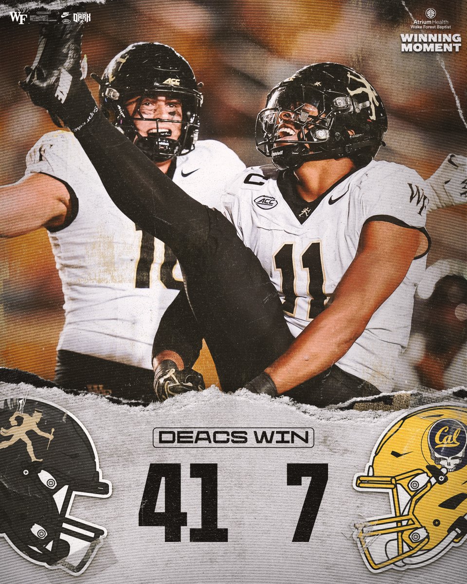 WakeFB's tweet photo. Grateful Deacs 🎩 https://t.co/I3YvpNbeSk