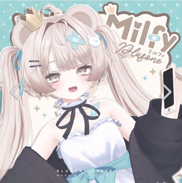 Zzz_Tsukuyomi's tweet photo. #ちっちゃいミルフィちゃん集会

✨️一周年記念キャンペーン✨️

ミルフィ Milfy / オリジナル3Dモデル
＆ロリprefabを一名様にプレゼント🎁

【応募方法】

①このポストをRP!!!!!

②11/29ちっちゃいミルフィちゃん集会 一周年記念のときに見せに来ること。
(↑これ一番大事です……!!!!!!)

【応募期限】

10月24日 23時59分まで！