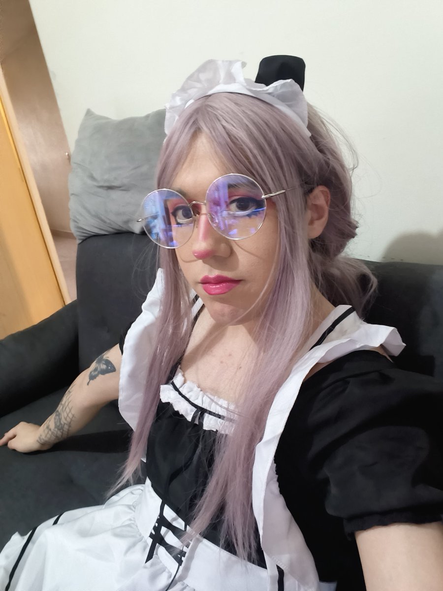 DanSum222's tweet photo. ¿Me veo bonita de maid? :3

#femdom #sissy #maid #femboy #pegging #bdsm https://t.co/8rjDOv7eBL