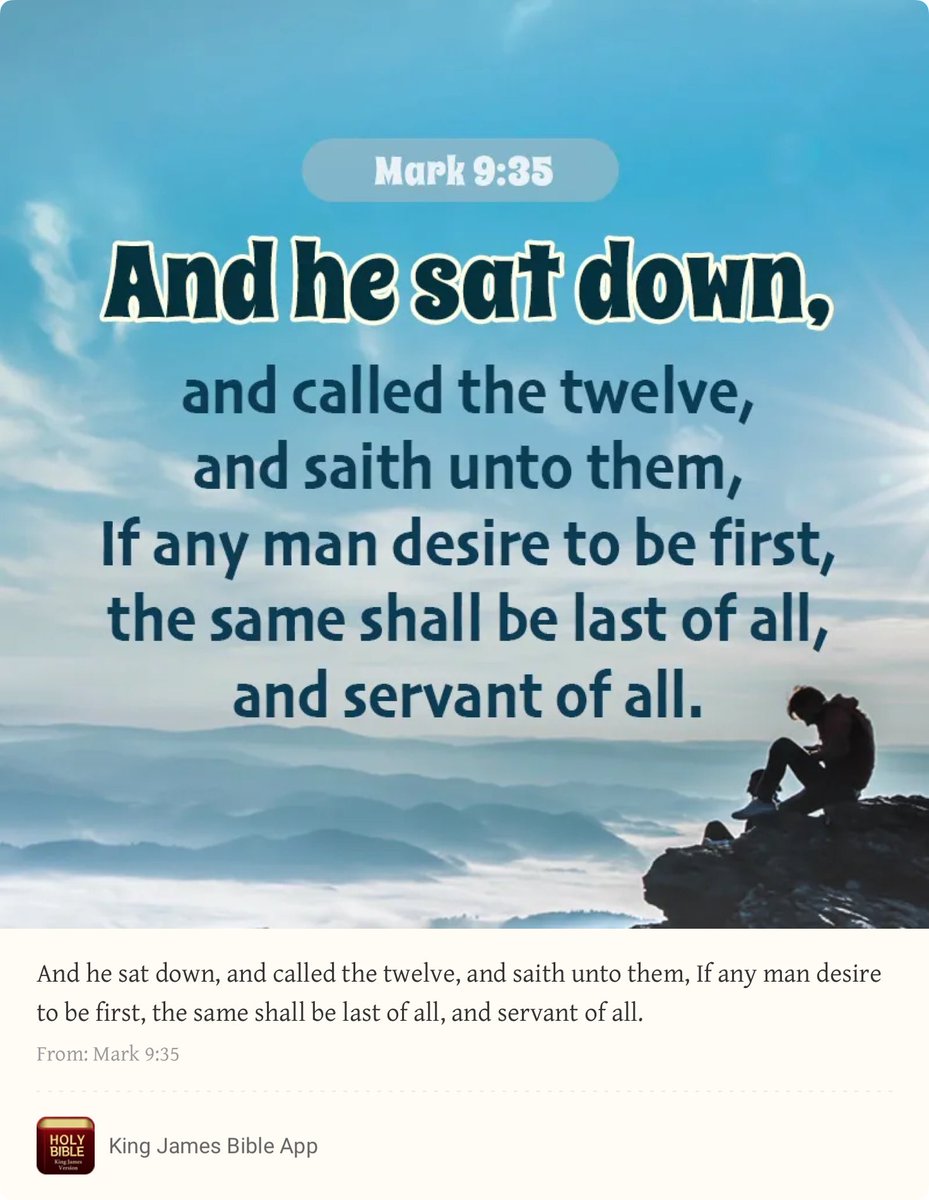 birgans's tweet photo. Inspiration 

As it says in James 4:10, "Humble yourselves in the sight of the Lord, and he shall lift you up." Does being first matter when there is everlasting life awaiting us? If you want to be first, Jesus says, it is not about being ahead of others or above them. It is about wanting to serve EVERYONE. Being the last person to want to be ahead is the only way to finish first in the Lord's eyes.

Prayer

I am Your servant, God. I am everyone's servant. I ask that You strengthen my patience, humility, and desire to help others. Forgive me for wanting to place myself above other people. I know this is wrong and I pray that You help remember the place that I truly want: next to You, my God, and Your son, Jesus Christ, in heaven. Amen.

Missionary Support

Thank you all who supported this mission to Lagos Nigeria it was a powerful experience for the people here.  I am looking forward to coming back home and make preparation for the healing seminar’s there at https://t.co/YRSNqiwKCN support this Larry Birgans Ministries go to my website https://t.co/kheBunXoQg 
Zelle: New Life In Christ Jesus , Larry Birgans Cash App, Venmo App and PayPal App.