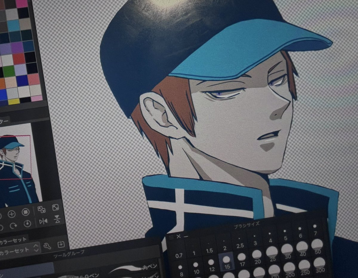 G1nse1's tweet photo. 今回は使わなかったけどこんな表情が好きなので次回作はたくさん取り入れる https://t.co/SvFoc4WXbN