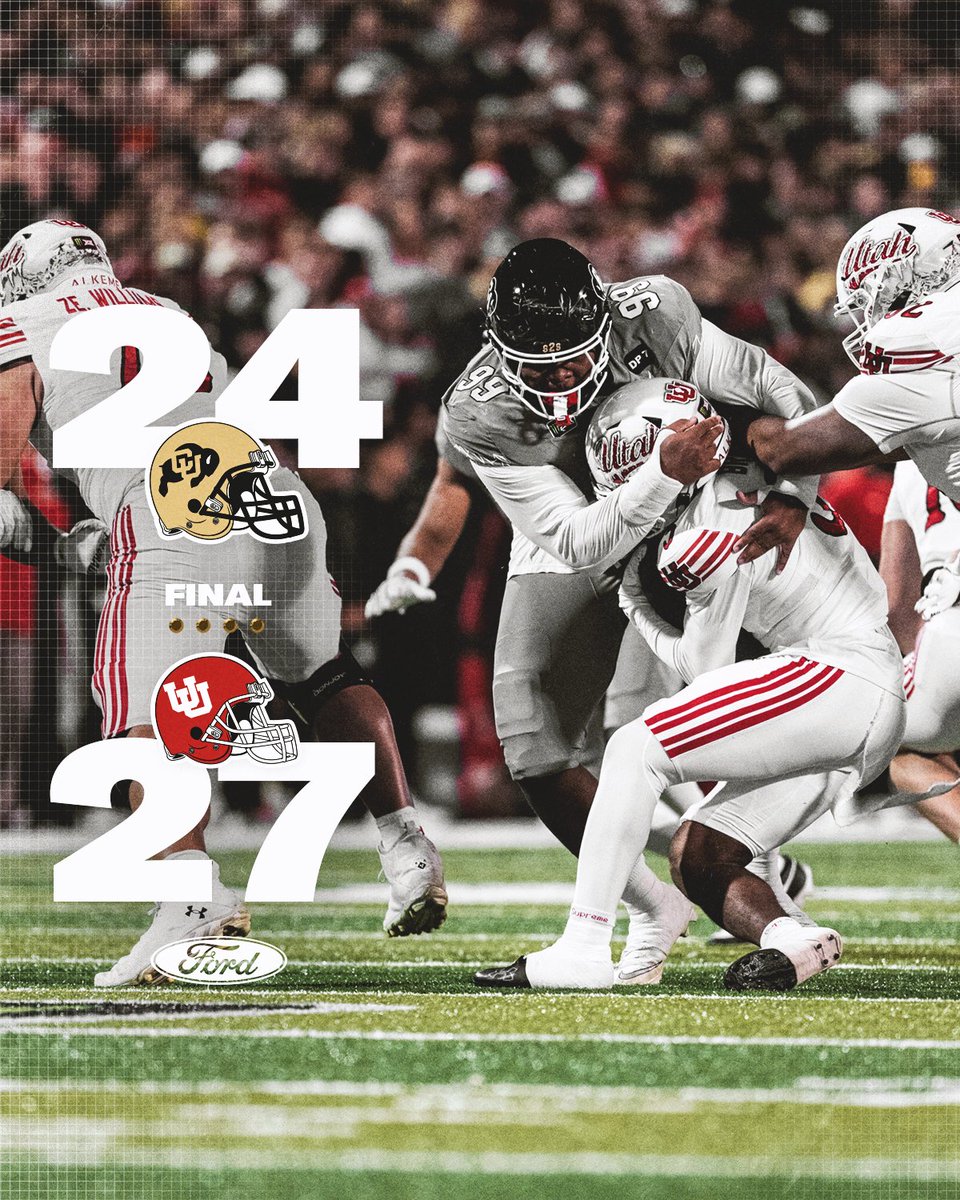 CUBuffsFootball's tweet photo. Final https://t.co/3jzKueXgkc