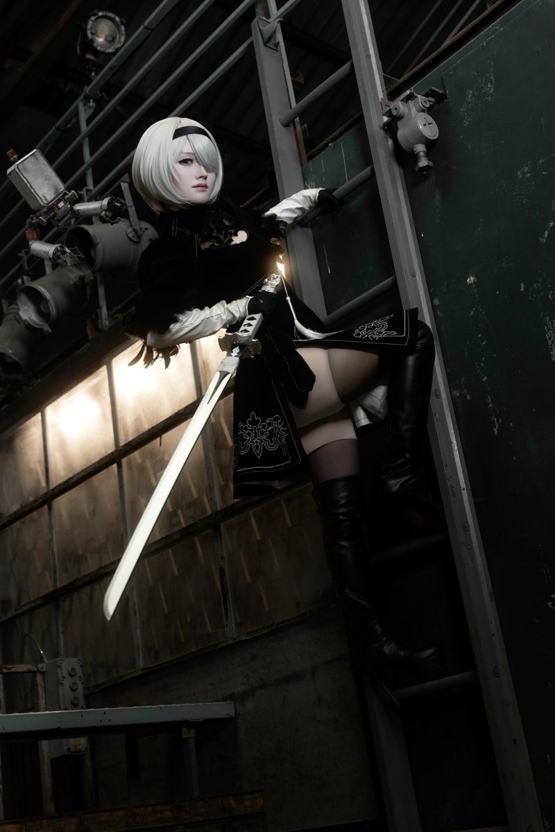 KIA_cos_'s tweet photo. #NieRAutomata #cosplay 2B https://t.co/8jm1fHFgiU