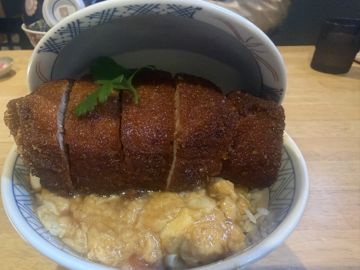 arika_sp's tweet photo. 今日はかつ丼 https://t.co/2KtiywzUan
