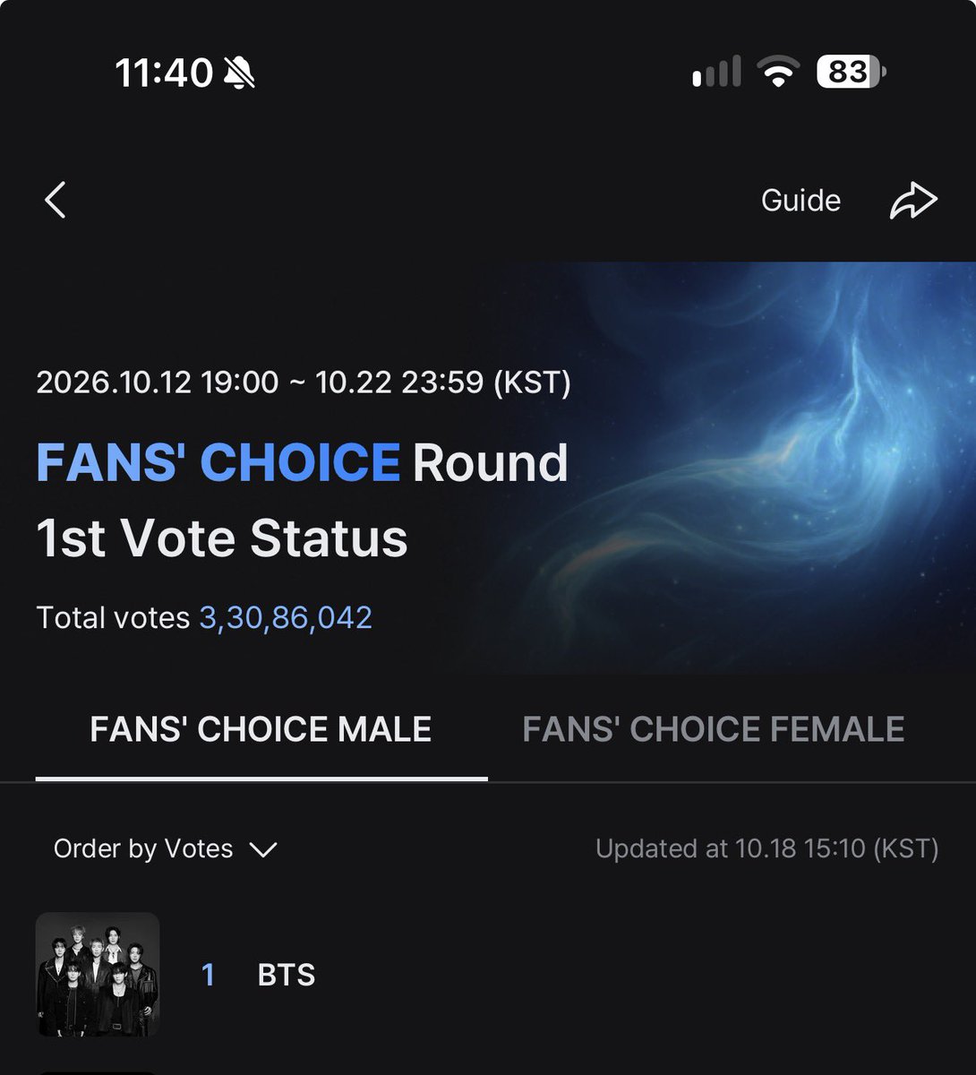 mj_alwayss's tweet photo. Reminder to vote on MAMA 💜 https://t.co/9dTAq6tueS