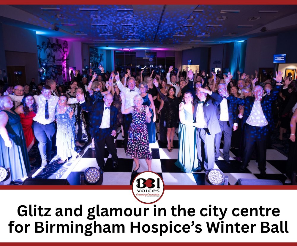 B31Voices's tweet photo. #SundayCatchUp - Glitz and glamour in the city centre for Birmingham Hospice’s Winter Ball 

READ HERE:👉 https://t.co/AMXyfOM4sO   

-

#B31VoicesSupportingLocal 
#SellyPark 
#BirminghamHospice
#Birmingham  
#BirminghamUK 
#Bromsgrove
#B31Voices #BVoices 

@brumshospice https://t.co/UlVzFbluDK
