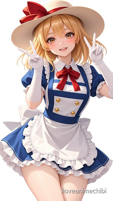 iloveanimechibi's tweet photo. ✌️💙 Double peace signs, double the cuteness!

Kana Anaberal brings her adorable blonde charm, frilly blue dress, and cheerful smile straight from the nostalgic world of Touhou! 🎀✨

Who else loves classic Touhou girls? 💕
=>https://t.co/quvLdA9NA9

#TouhouProject #animefanart https://t.co/X2mCoXtTJl