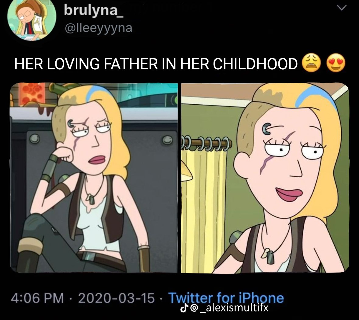 lleeyyyna's tweet photo. pt.2 of post #rickAndMorty #morty #rick #bethsmith #jerrysmith #summersmith #evilmorty https://t.co/Ucoi5zqd75