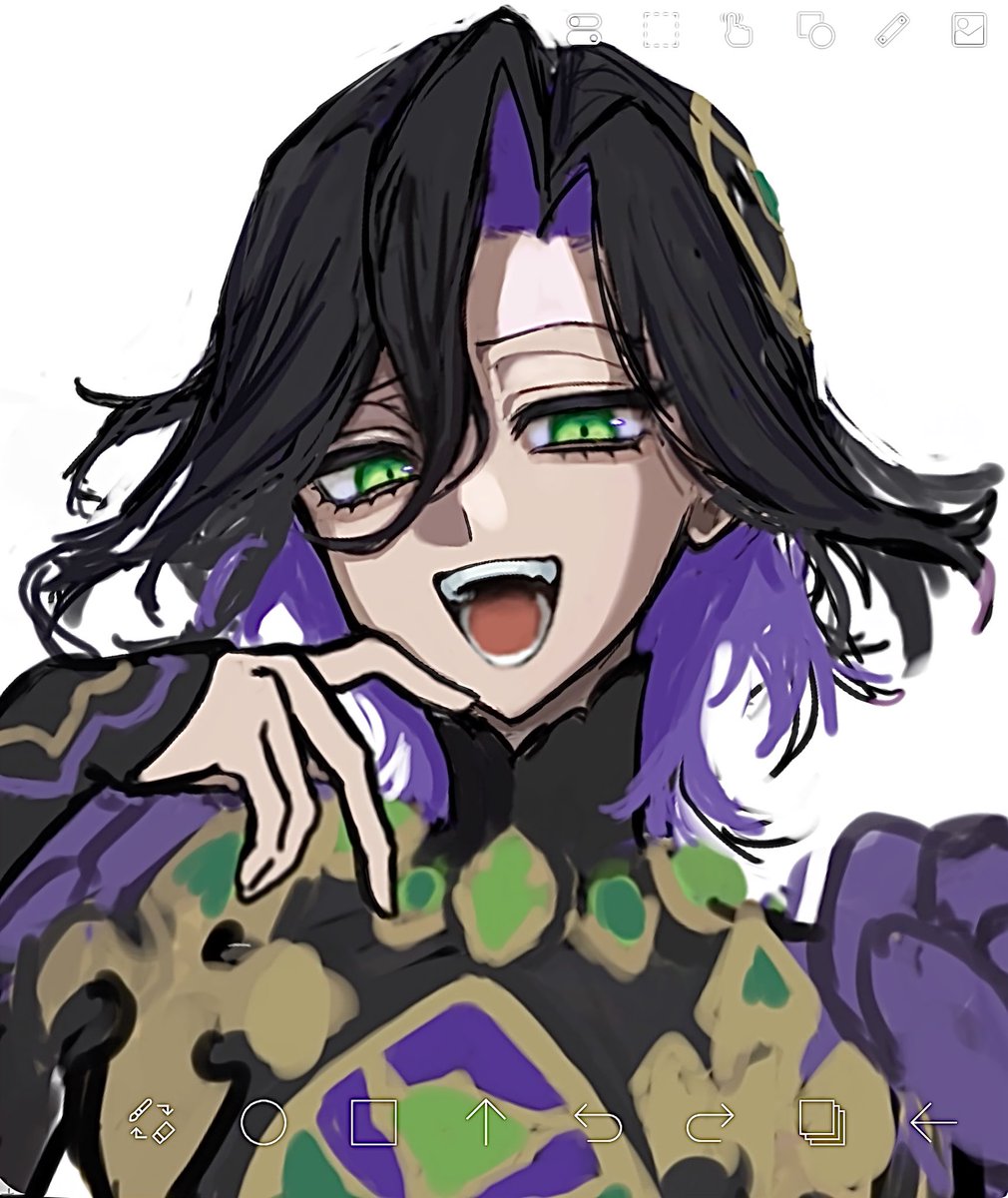 unini_29's tweet photo. 途中だけど今ちょうど顔がいい感じ(かもしれない)ジョンの顔面見てこれ https://t.co/Psukf2yud6