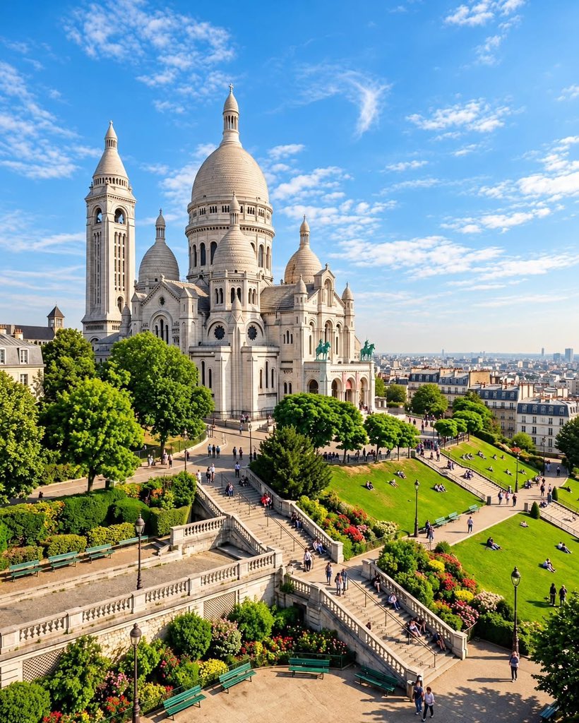 PrettyCitiesX's tweet photo. Montmartre France 🇫🇷 https://t.co/mjVpyQLJ6b