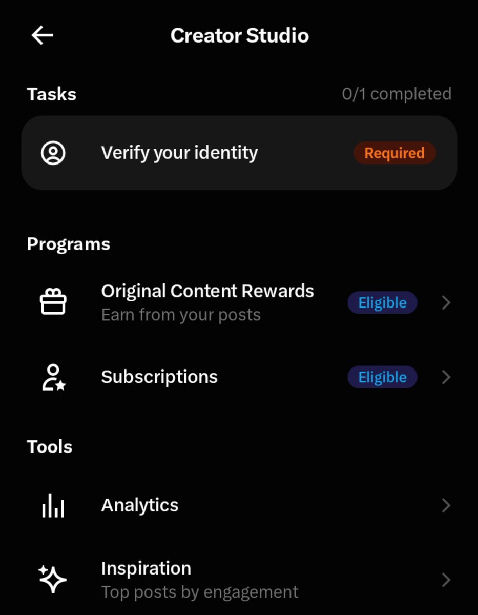 clever301's tweet photo. Finally eligible for both subscription and original content rewards!! 🎉🎉 https://t.co/UfcYYViAww