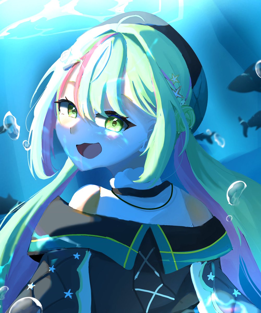Mentaikohakami's tweet photo. あおいちゃん加入おめでとう🎉
あと初配信お疲れ様でした！
これからも応援してます📣
#ミリプロ
#海琳あおい 
#見たまえあおい https://t.co/QHrmGP3xto