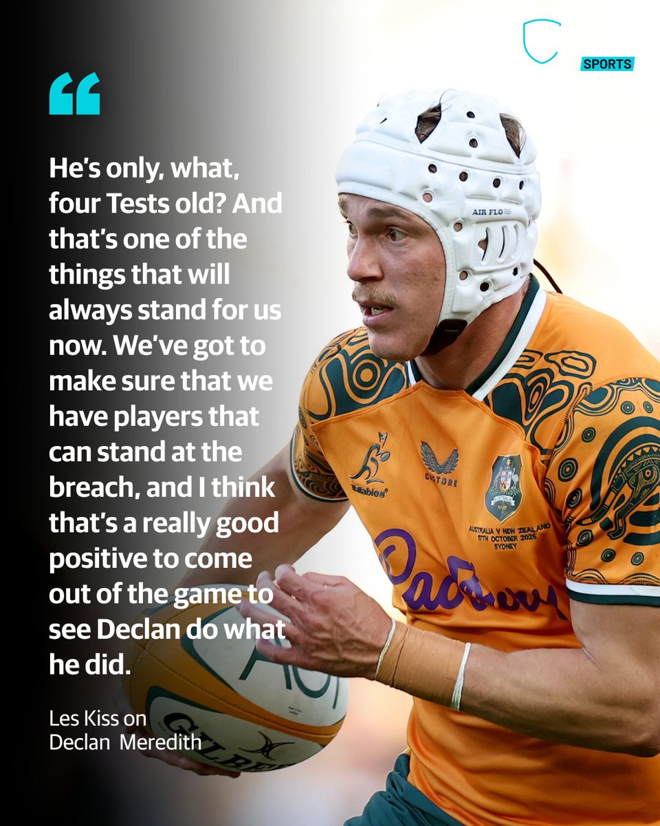 telegraph_sport's tweet photo. If there was one small positive to come from the Wallabies' thrashing to the All Blacks, it was the performance of five-eighth Declan Meredith.

MORE 👉 https://t.co/5LMvB7i2bu https://t.co/3wlGVPKj8D