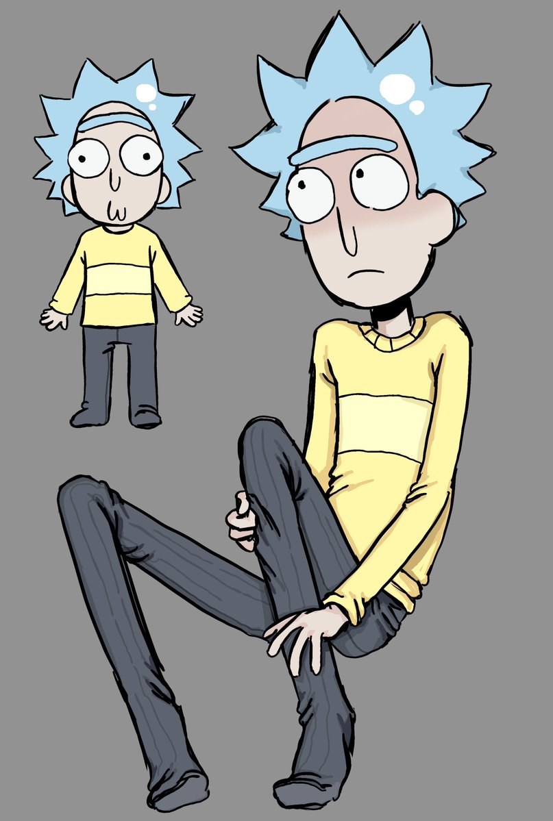 ikigayFOOL's tweet photo. A baby in tights #rickc137 #littlerick #art #RaM #rickandmorty https://t.co/MXnje6zNeN