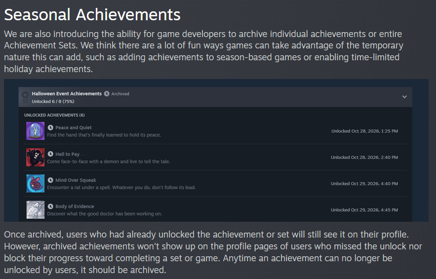 R4DI4RT's tweet photo. @valvesoftware is finally improving a sector that is only "half-good" ; @Steam 's achievement system: 
Introducing #Steam #Achievement sets for each #DLC / #Addon of a game , now available for select games in Beta ! Official #GamingNews Source : https://t.co/N03KGa6A3W https://t.co/8LuYIZAjHE