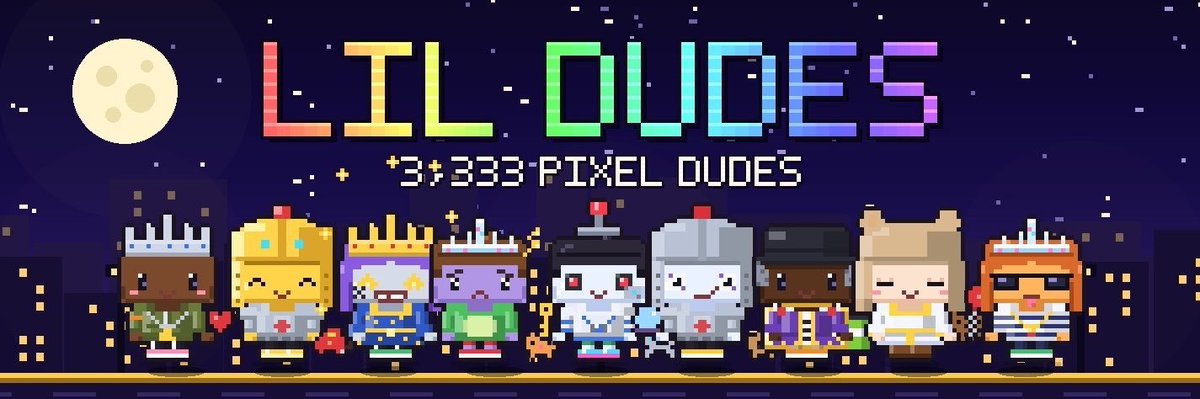 Jennifer_Verse's tweet photo. GIVEAWAY — @lilDudes_

10 GTD + 15 FCFS Spots Available 🏆

Follow @lilDudes_ and @Jennifer_Verse
Like &amp; RT
Drop your wallet address below.

Ends in 24 hours. Good luck! https://t.co/iZZOqvm9dV