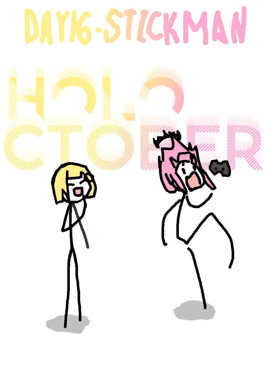 JJJJutin's tweet photo. Day 16 - Stickman(with a mouse with my left hand)
(ara-Ara~)
AHHH!!!!WHO THE FA IS THA!!???
#holoctober #ameliaRT #callillust https://t.co/KXxx9gCTiW