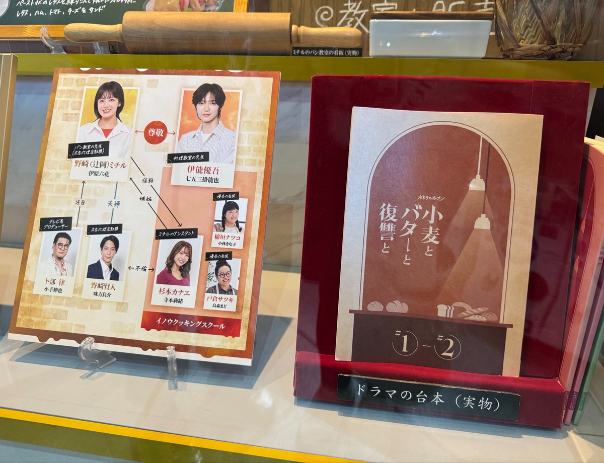ibukuro_tj's tweet photo. 📍カンテレ
小麦とバターと復讐との展示あった🍞⸝⸝꙳
前に置いてあるガチャガチャがめっちゃ反射で写り込むから写真撮るの難しい( ʚ̴̶̷̆ ̯ʚ̴̶̷̆ )笑
ハチエモンとしめぬい૮(ྀི ⸝⸝› ·̫ ‹⸝⸝ )ྀིა https://t.co/fZ4jemDffV