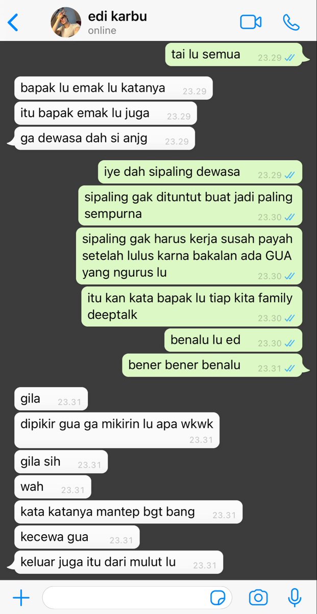 milikmalik's tweet photo. cekcokan edi dan fahrul https://t.co/qvfPyP0QR1