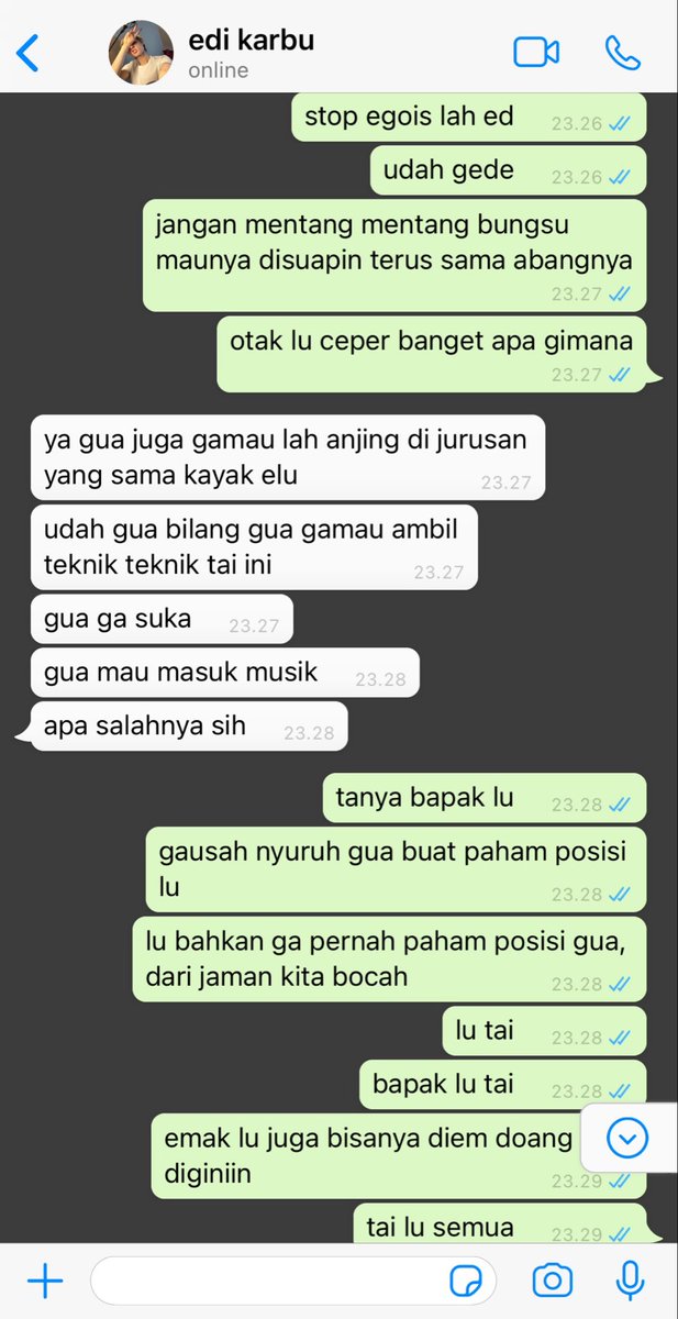 milikmalik's tweet photo. cekcokan edi dan fahrul https://t.co/qvfPyP0QR1
