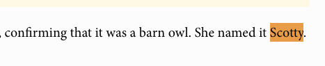 Nibbadevs's tweet photo. this is Meep Bird 2.0 (did 800k)

Scotty and his family of barn owls have made a nest in Manhattan and he's already a celebrity. people are FLOCKING to see them and its all over tiktok

First time in history a barn owl family has nested in manhattan and its blowing up EVERYWHERE in the city

name proof is everywhere. Scotty is the paternal leader and the most famous on socials so leading with him