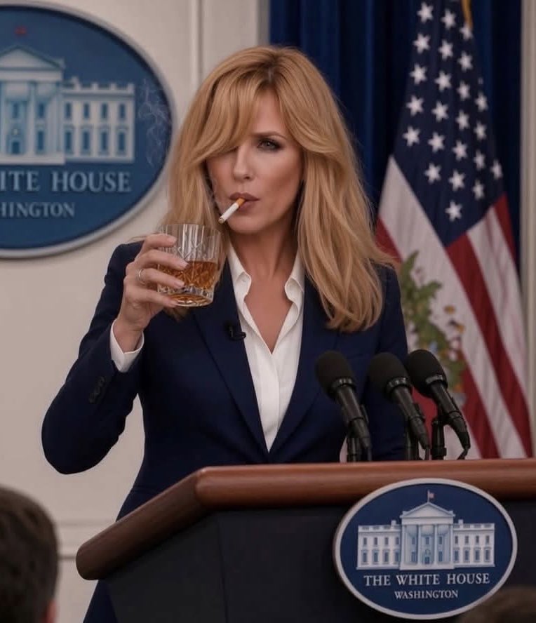 goodfoodgal's tweet photo. My pick for Press Secretary… https://t.co/YHVmEpO7fy