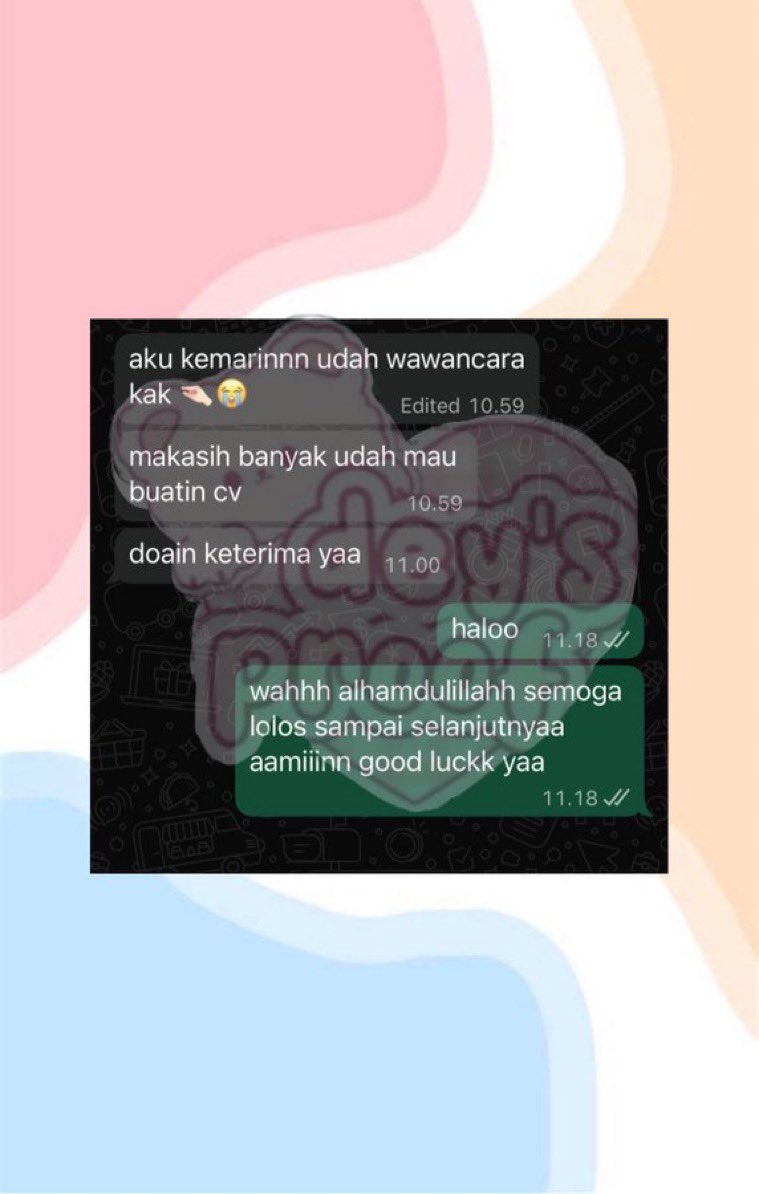 matchivee's tweet photo. LAGI APPLY KERJA TAPI CV MASIH KURANG OKE? 😭

💼 CV ATS, 30K ONLY!
💘 1800+ testi LOLOS Shopee, BCA, Astra, Gojek, Paragon, dll. 🥰 💘 FREE konsultasi + revisi* 💘 Bisa jadi HARI INI ⚡

Order @fanxydey 

CV ATS | CV Kreatif | Linkedin Jasa Joki Bikin 

#zonauang #bealanja https://t.co/WBopilMSP2