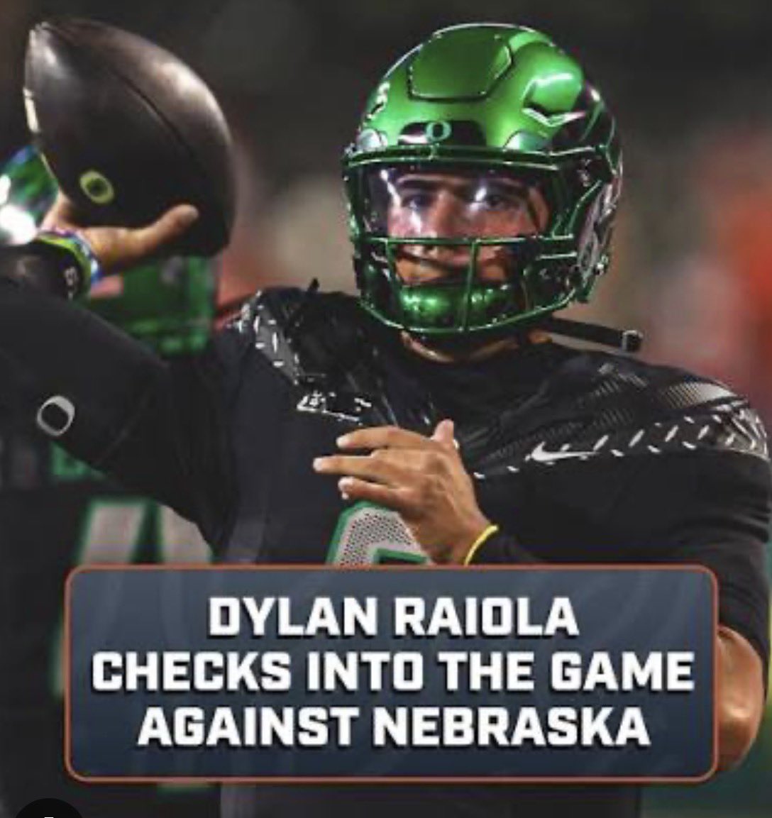 JodiLUnruh's tweet photo. Tears of joy tonight! 💚💛 Dylan Raiola, you’re a hero again! So proud of our Ducks!

❤️ It’s been a heartbreaking week for Oregon, but both of our teams delivered BIG wins today! A little joy when our state needed it most.

#GoDucks #OregonStrong #Oregonfootball #Ducks https://t.co/N4URbDVfmS