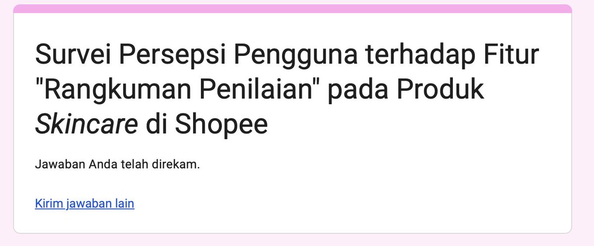 revanmhdr22's tweet photo. @1stkelss sudah ya kak, berikut kuesioner aku https://t.co/D5afzmUyvC https://t.co/0KvTJagGCT