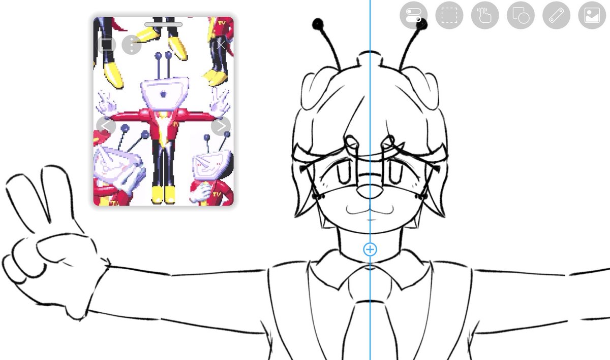 OUKI_or_KOUKOU's tweet photo. 元のポーズはなんなの https://t.co/snaRHUQlMc