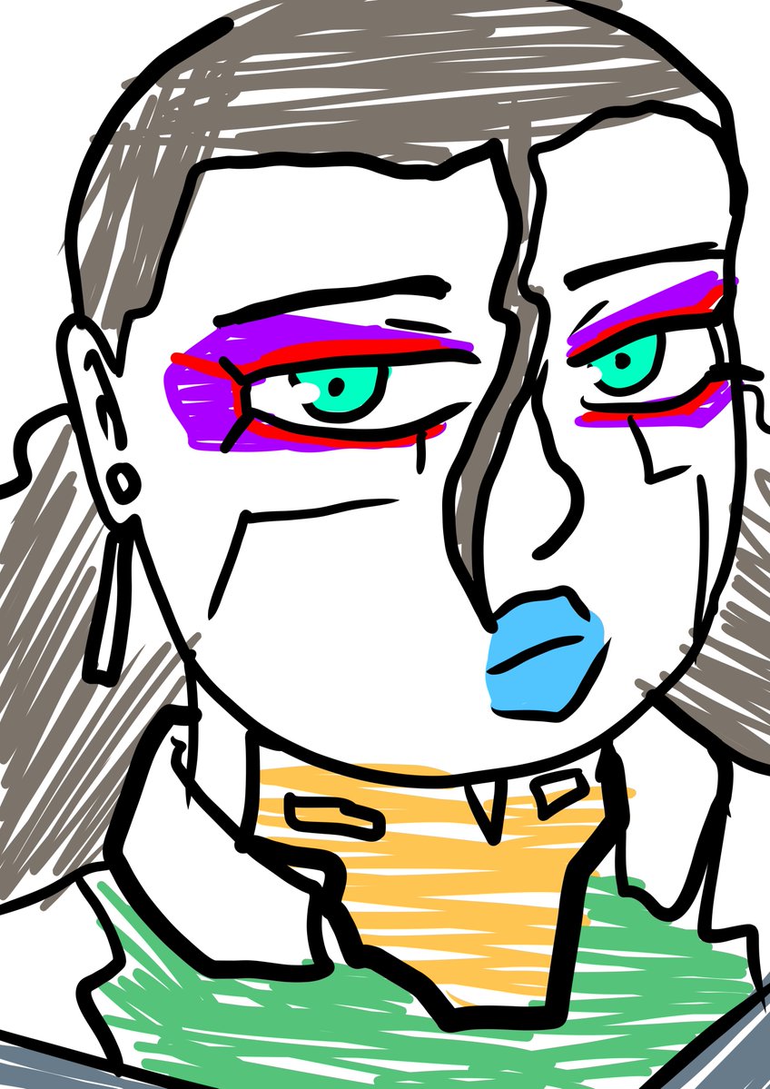 niggasigma06's tweet photo. #CyberpunkEdgerunners2 
Avida: a badass mom fighting for her daughter.
Kitano: already dead in the teaser. 💀
Kiril: the hottest character this season, on the same level as D, Weak (Prime), and Miguel.
Richard: THE BEST CYBERPUNK CHARACTER. https://t.co/A9yyb03xbI