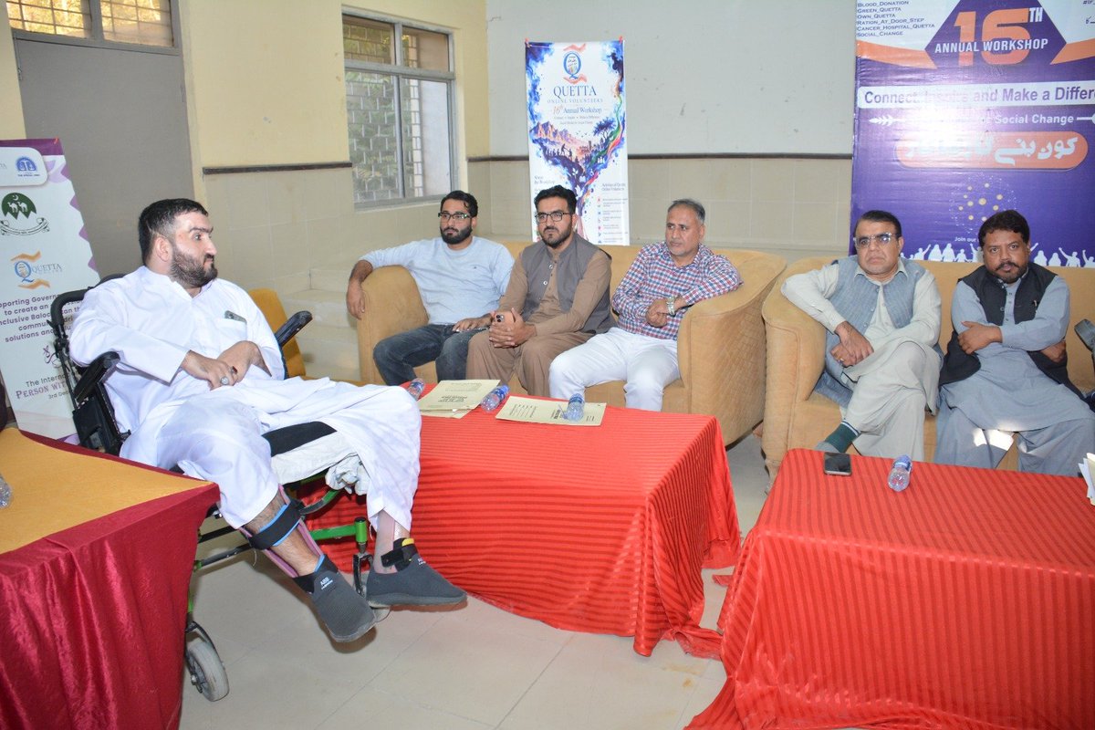ZiaKhanqta's tweet photo. Ending Gender-Based Violence and Building an Inclusive Balochistan

During a recent awareness session by Quetta Online Volunteers (QOV), core team member, Press Secretary, and Motivational Speaker @IamAJalalRind delivered a powerful presentation on Gender-Based Violence (GBV) and the protection of women.

He emphasized that the rights, dignity, and equal inclusion of women especially women with disabilities — are fundamental to creating an empowered, peaceful, and just society.

Key points from the presentation:

• GEDSI Policy 2026 and the elimination of GBV: QOV continues to work against all forms of gender discrimination, violence, and injustice under its Gender, Diversity, and Disability Inclusion policy.
• Digital safety and Technology-Facilitated Gender-Based Violence (TFGBV): Raising practical awareness to protect women and girls from cyber harassment on social media and online platforms.
• Inclusion and leadership of courageous women: Creating equal opportunities for women to participate in volunteering, decision-making, and leadership without treating disability as a barrier.

Ahmed Jalal’s message:
“Let’s donate our professional skills (Skill Donation) and become part of building a society where every individual is safe, dignified, and empowered.”

What role do you think young people can play in ending gender-based violence and creating safer spaces for women? Share your thoughts.

#QuettaOnlineVolunteers #EndGBV #GEDSI2026 #WomenEmpowerment #SkillDonation #GenderEquality #SocialImpact #Balochistan #DisabilityInclusion