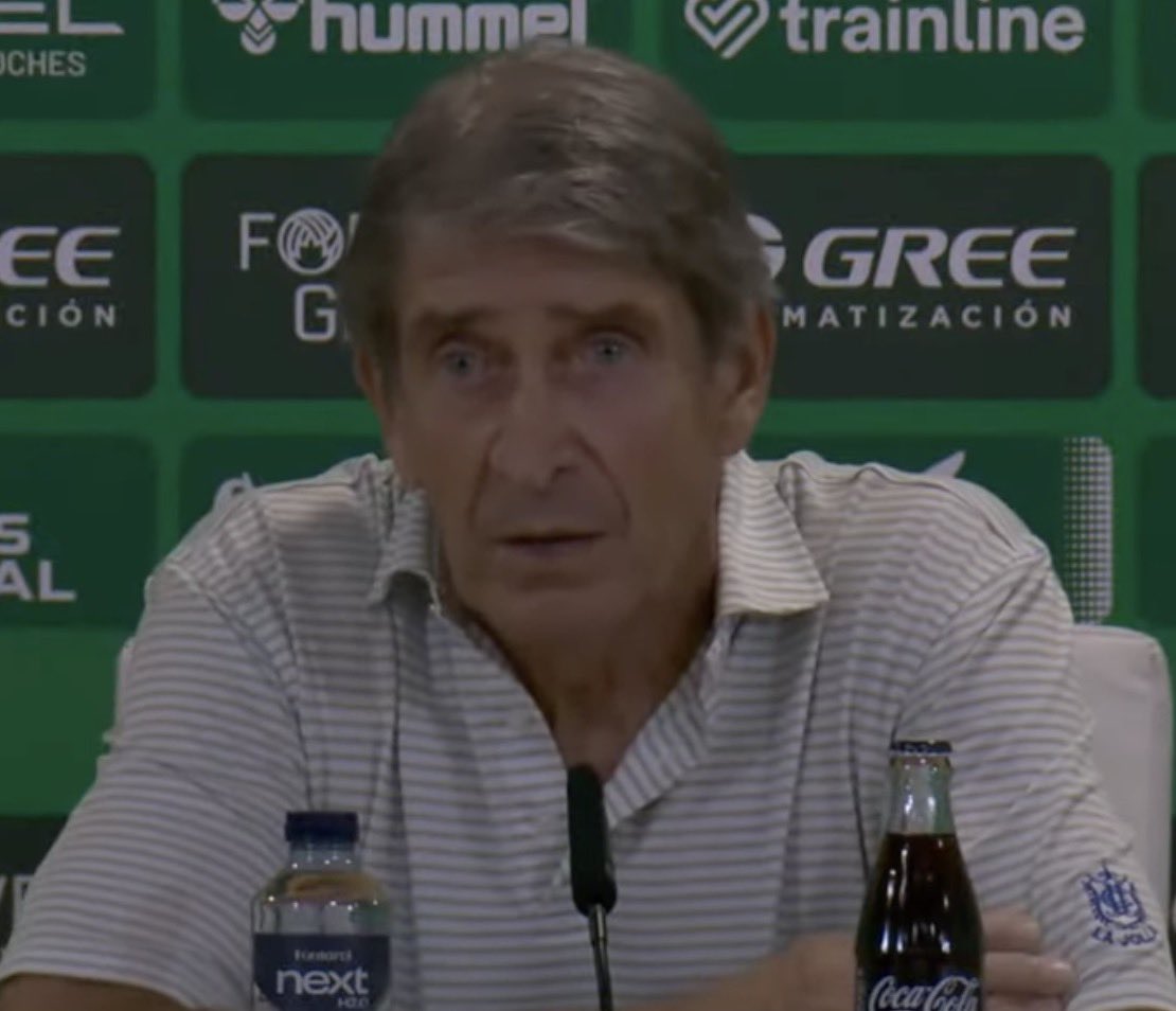 90MinutesHQ's tweet photo. 🚨🗣️ Manuel Pellegrini: “When it happens to you as time goes on you begin to realize everything Mourinho says about the Laliga refereeing system have been true.” https://t.co/9zgKhOOU0X