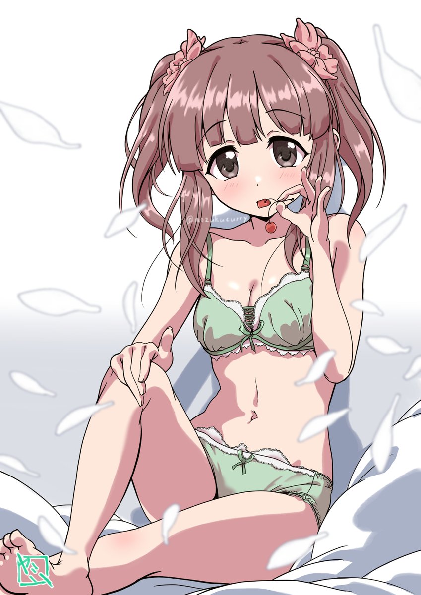 mozukucurry's tweet photo. さくらんぼを食べてる緒方智絵里さんでした https://t.co/YsRNk475Ye