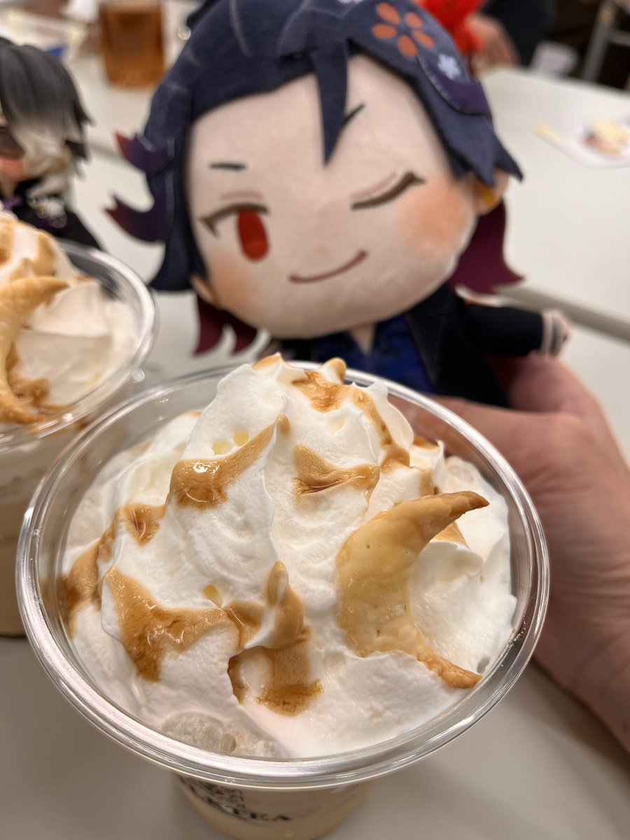 nendondon's tweet photo. #あなたの今日のぬい近侍見せて 
ミュコラボめにゅー https://t.co/zxJiqnjm5w