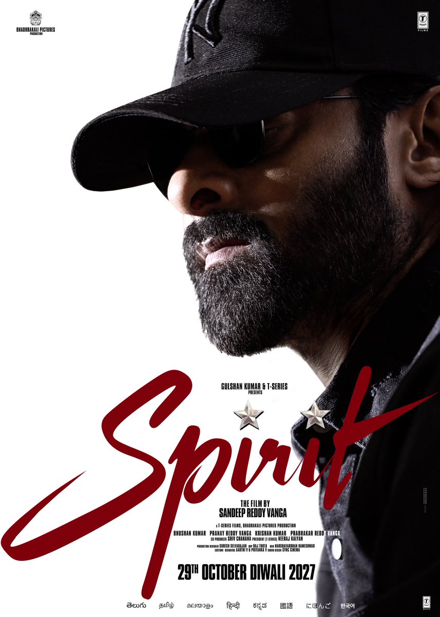 Bolly_BoxOffice's tweet photo. JUST LOOK AT THIS MAN 🔥🔥🔥

This look alone is enough to unleash BOX OFFICE MAYHEM. #Spirit is gonna be SOMETHING ELSE, man. 🤯🛐 https://t.co/P3iEQv5IL2
