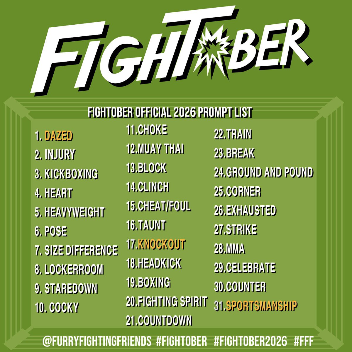 ChampDire's tweet photo. Mac vs dire! 

#17 knockout (I KNOW IM LATE)
Mac knocks down dire for the second time but this time it’s a knock out!!! Guess dire needs some training to do in the barn with Mac #fightober https://t.co/pUXC03qKba