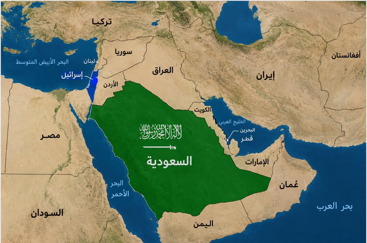 MBZx_1971's tweet photo. على الرغم من صغر مساحه إسرائيل لكنها قادره على ابتلاع
•
•
•
السعودية 🇸🇦🔥 https://t.co/VcFRJDGjTm