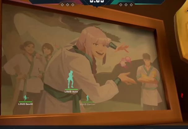 TheJollyPoncho's tweet photo. Wait, my chat just pointed out that the cute ATLA reference on Summit (in trophy) might have been a soft leak of Hush the whole time 🤯

That's absolutely her, right @VALORANT??? https://t.co/PIkbpz11Ur