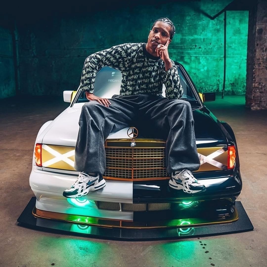 lekan897's tweet photo. ASAP Rocky’s Mercedes-Benz 190E, inspired by the 2022 Need for Speed Unbound hero car https://t.co/bTP9LX4XHl