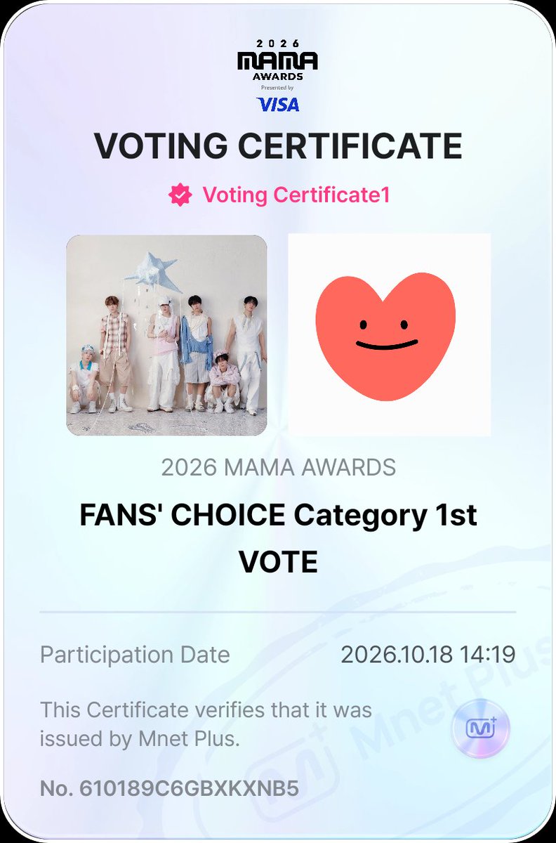 EveArpakorn's tweet photo. I vote for #NCTWISH for Fans' Choice Male #2026MAMAVOTE 
#MAMA https://t.co/V9EbjlxsEL
