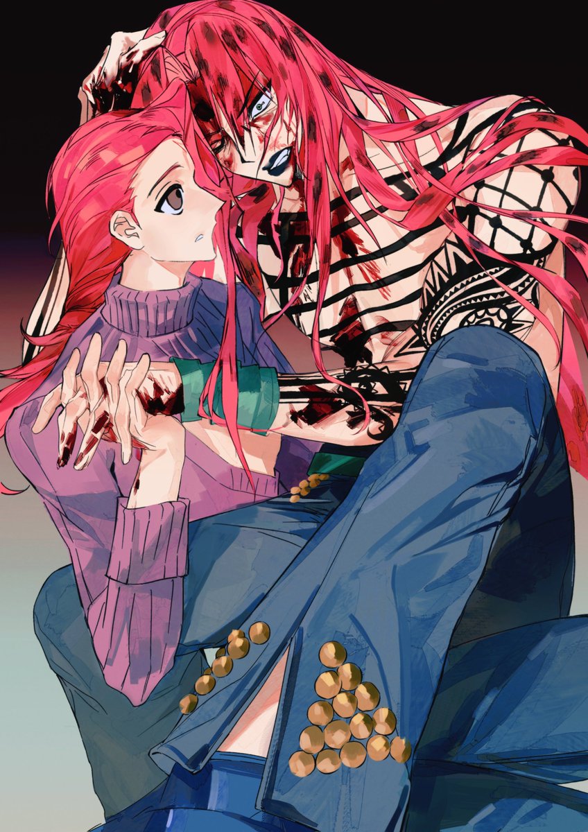 Analysis_fex's tweet photo. #diadop #dopdia #jjba 
去年的约稿 https://t.co/zTVZdMRpHB