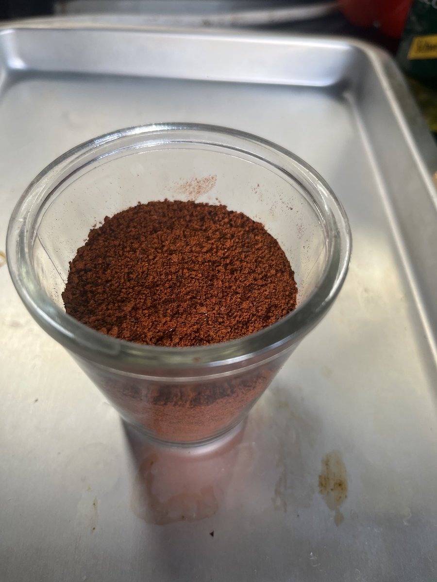 Landscope's tweet photo. Oak smoked paprika home grown https://t.co/9XtvL4mE8q