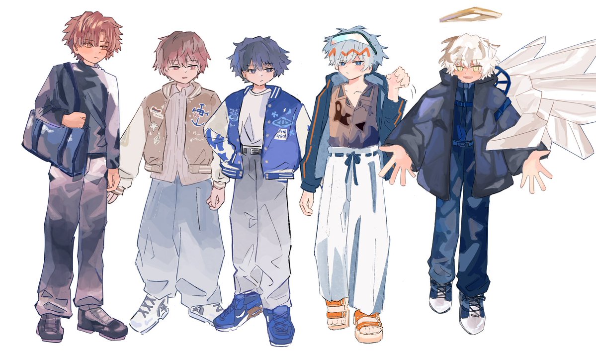 do_2112's tweet photo. 最近描いた立ち絵たち https://t.co/9Uo5Z9m4Im