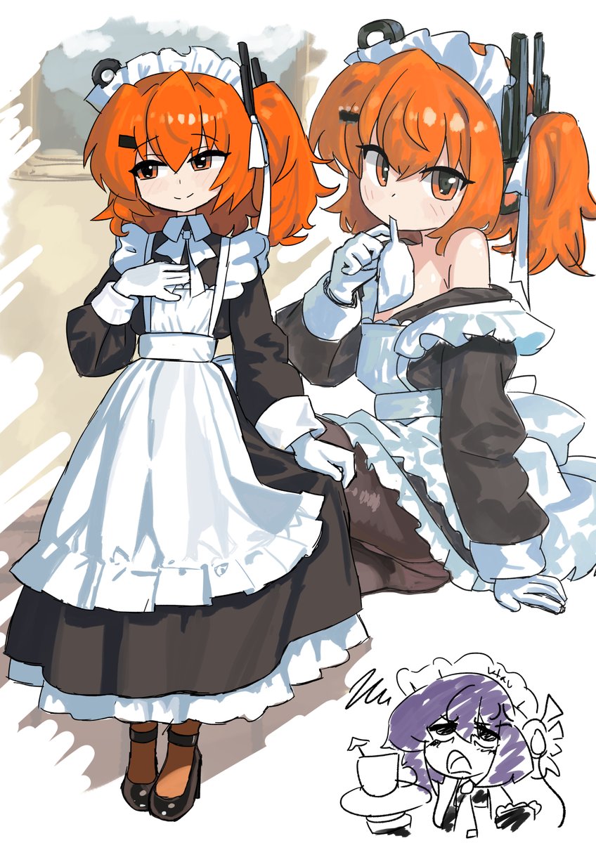 iesonatana's tweet photo. Working on other stuff rn

Maid Adachi Rei sketches for now https://t.co/70onGLvixi